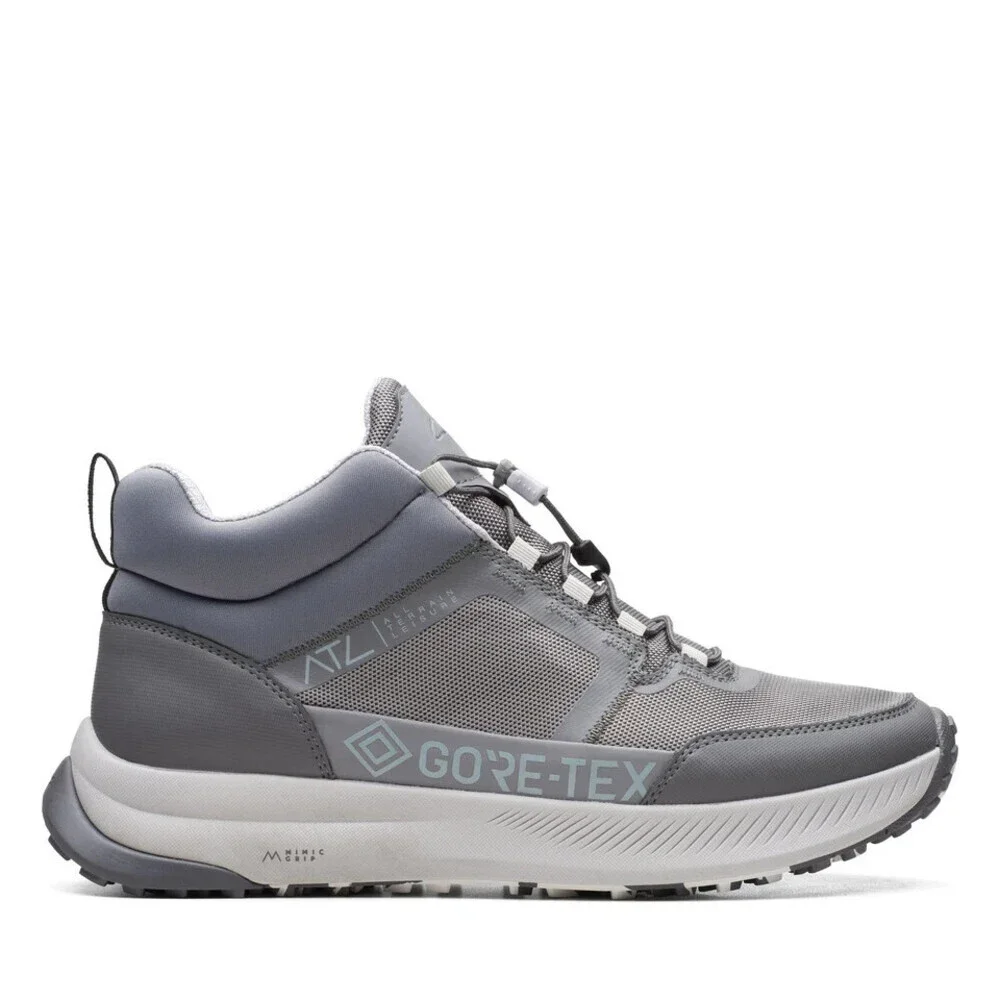Clarks ATL 26169124-020 Boot Men's 9 Gray GORE-TEX Waterproof Round Toe JOBB1105